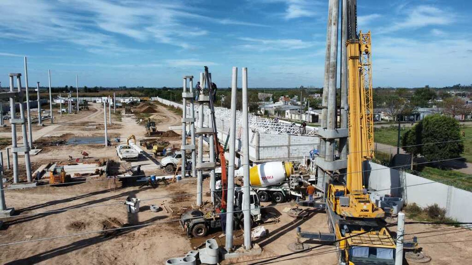 Provincia avanza con la Estación Transformadora Rafaela Norte, que ya está en un 50%
