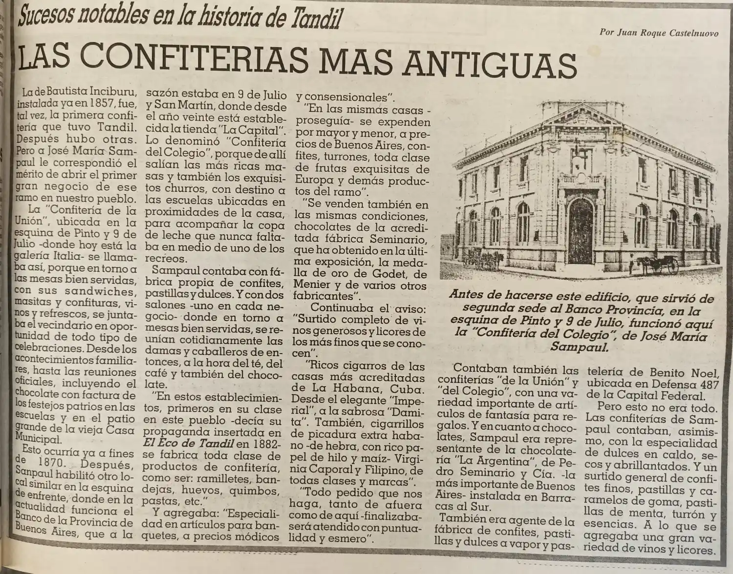 Las confiterías más antiguas