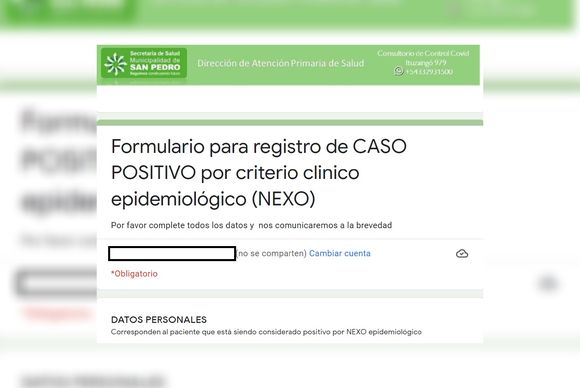 Coronavirus: dispusieron un registro online para los positivos por contacto estrecho