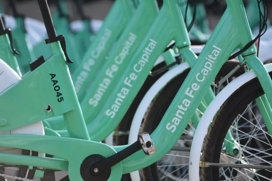 Las nuevas bicicletas públicas inteligentes debutan en la ciudad de Santa Fe