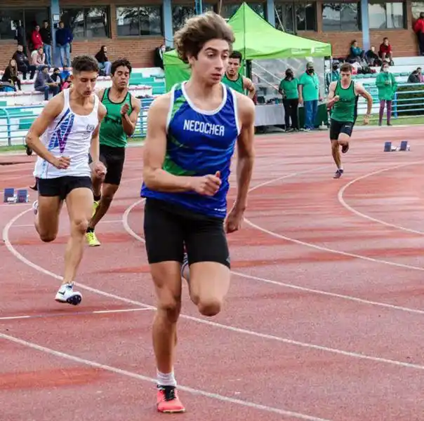 Santino Marchetti apareció en el ranking de la World Athletics