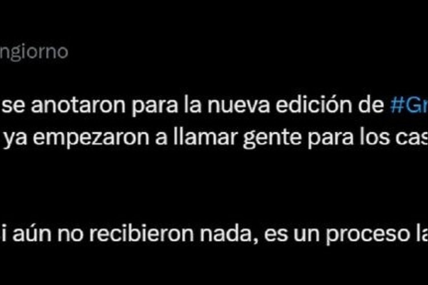 Fede Bongiorno tiene mucha credibilidad entre los fans de Gran Hermano.