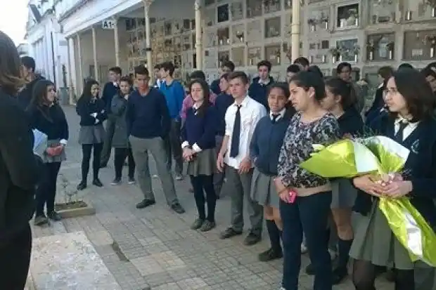 Aniversario: Homenaje a Pablo Haedo en el Cementerio Norte 