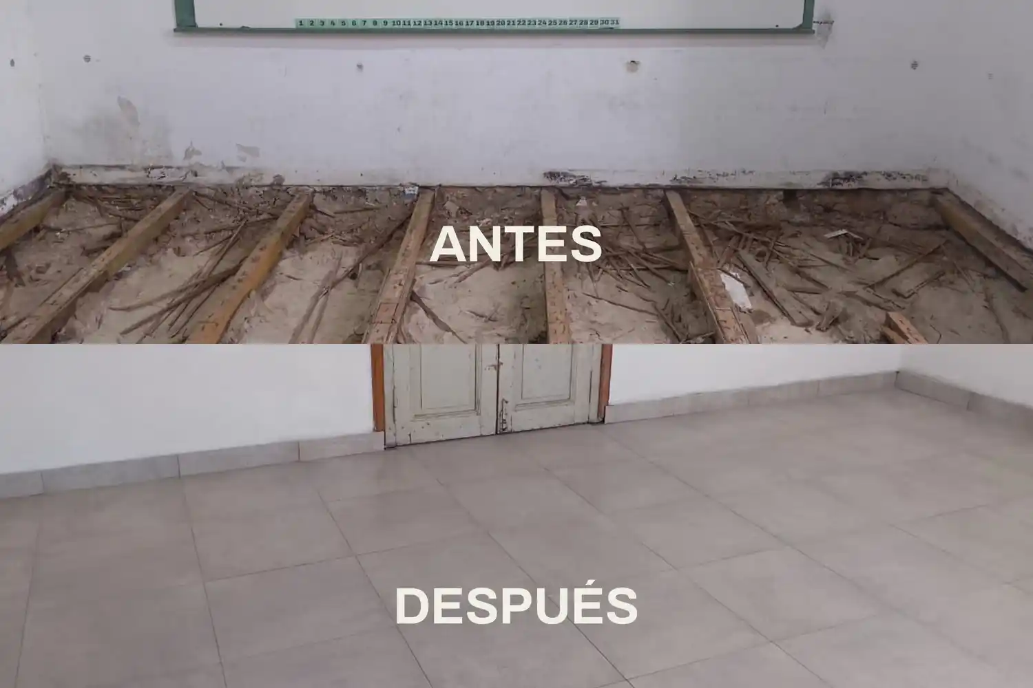 Mejoras edilicias y nuevas obras de seguridad en la escuela “León Martinelli