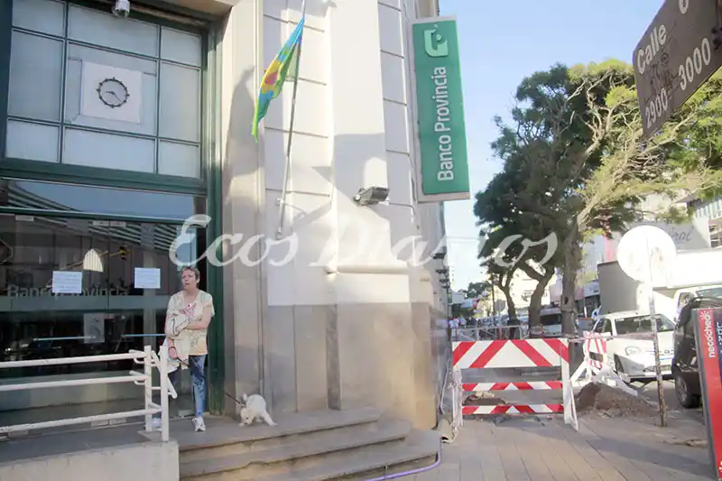 Lunes y martes vuelve a parar el Banco Provincia