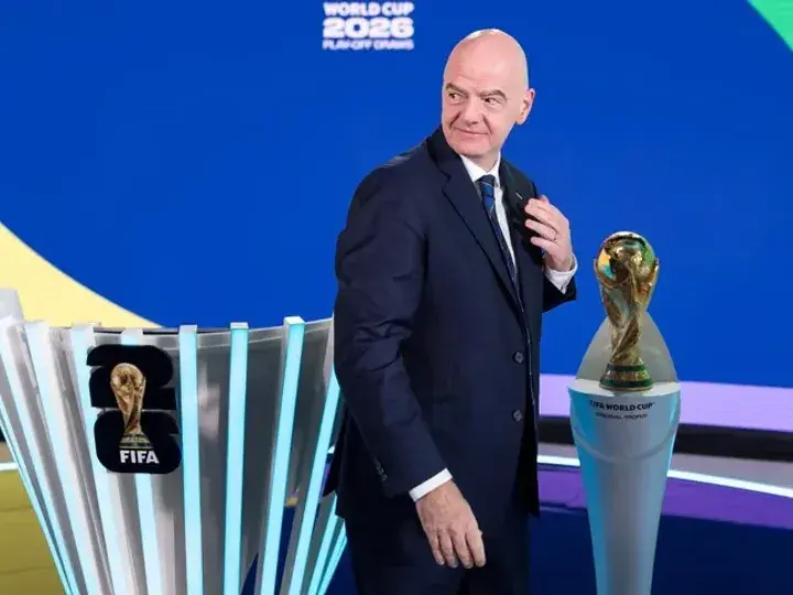 Gianni Infantino, el presidente de la FIFA. Foto: FIFA