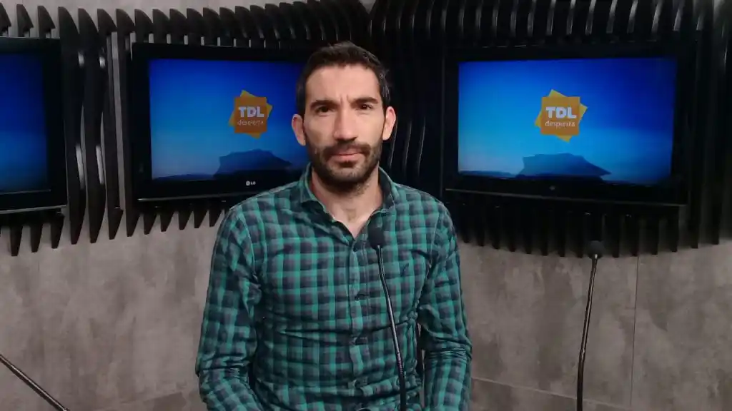 Juan Arrizabalaga en el desayuno de Tandil Despierta