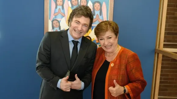 Georgieva admite que es “razonable” adelantar el 40% de lo que pide Argentina
