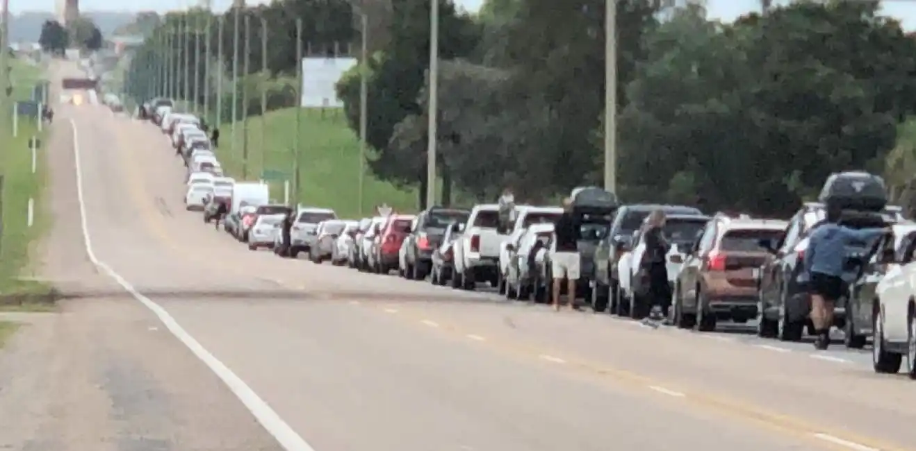 Un tercio de los ingresos al Uruguay  fueron de argentinos