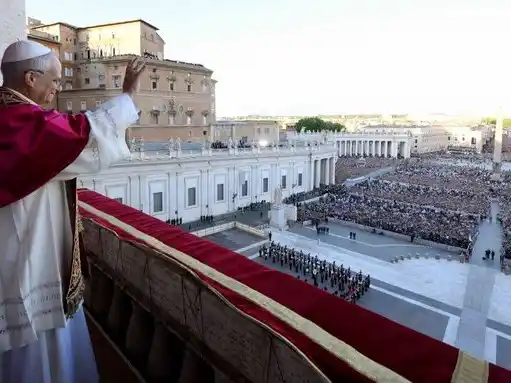 papa leon xiv  en roma