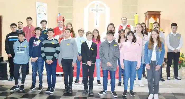 Confirmación en la Parroquia Nuestra Señora del Carmen