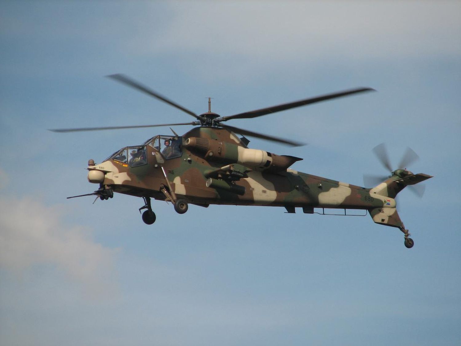 Denel and Aselsan to collaborate on modernization of South African Rooivalk attack helicopters