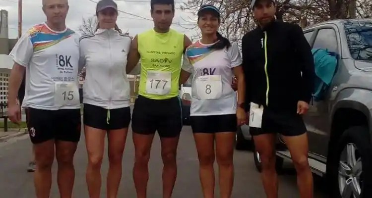 Sampedrinos corrieron en Pergamino