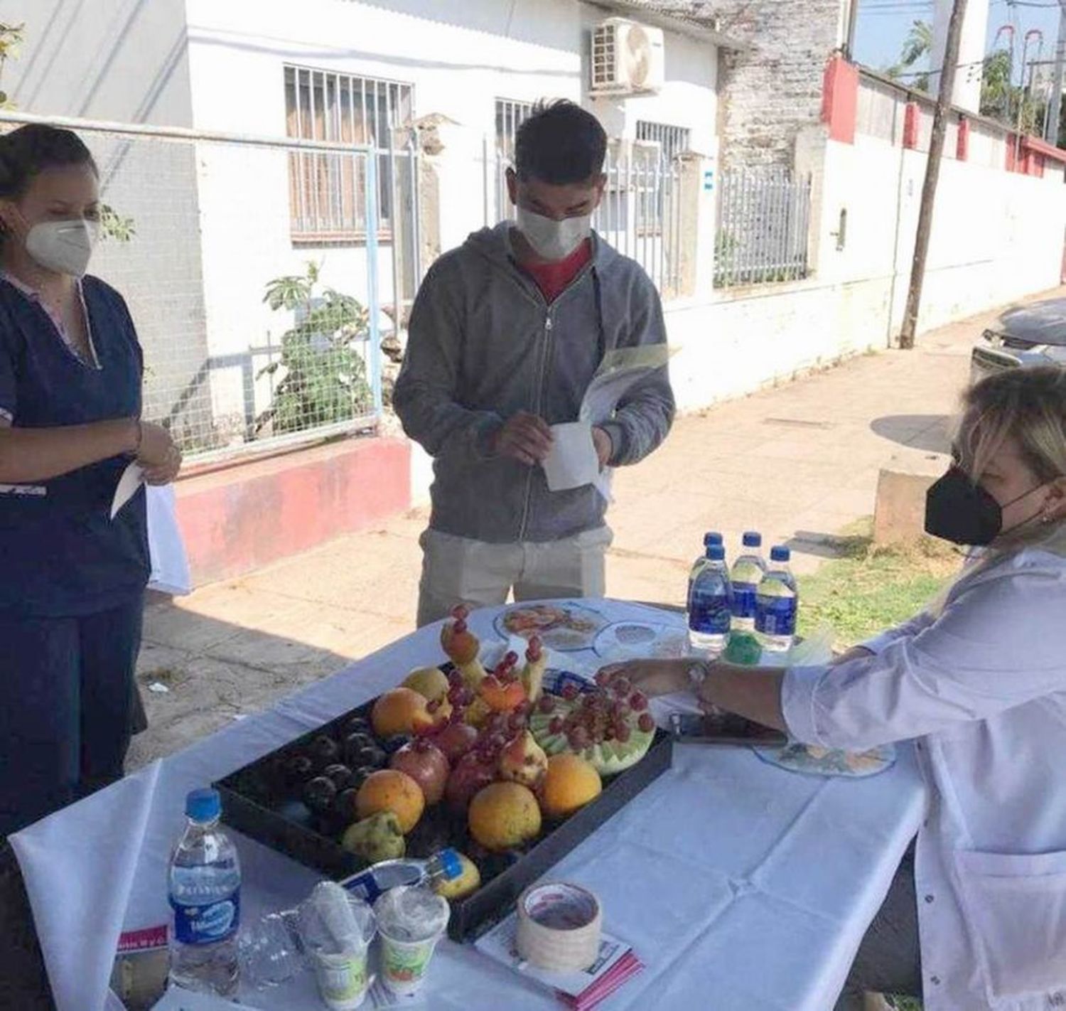 El Hospital Central brindó educación sexual y alimentaria en el día de San Valentín