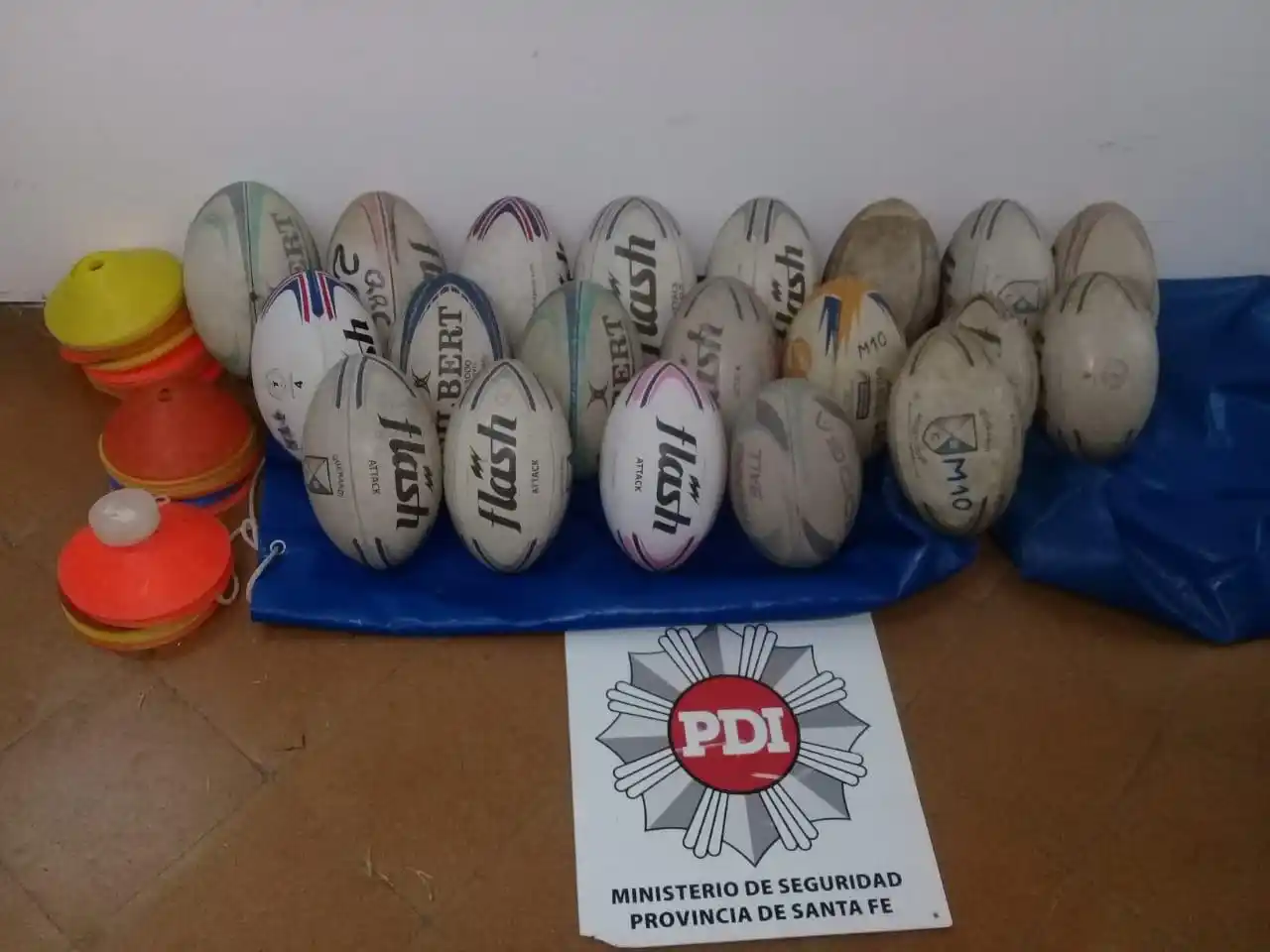 PDI recuperó elementos robados en el Club Querandí