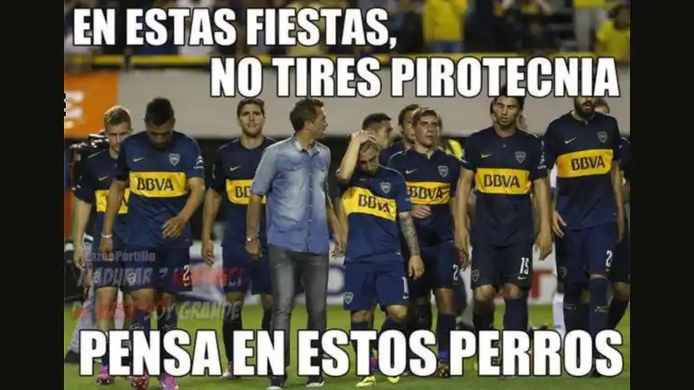 Los de River festejan por la Copa y se acuerdan de Boca