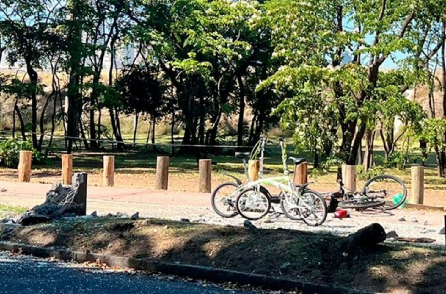 Murió una de las mujeres atropelladas por un asesino al volante en los Bosques de Palermo