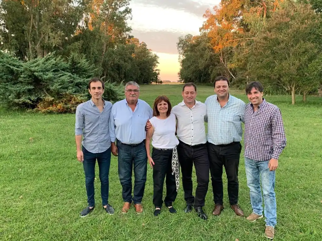 Patricia Bullrich se reunió con intendentes de la cuarta sección con eje en la seguridad