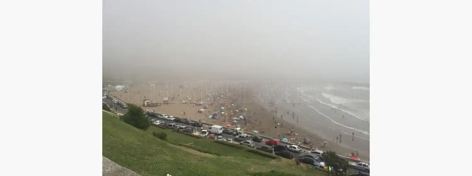 Humedad y bruma, las protagonistas en el clima marplatense