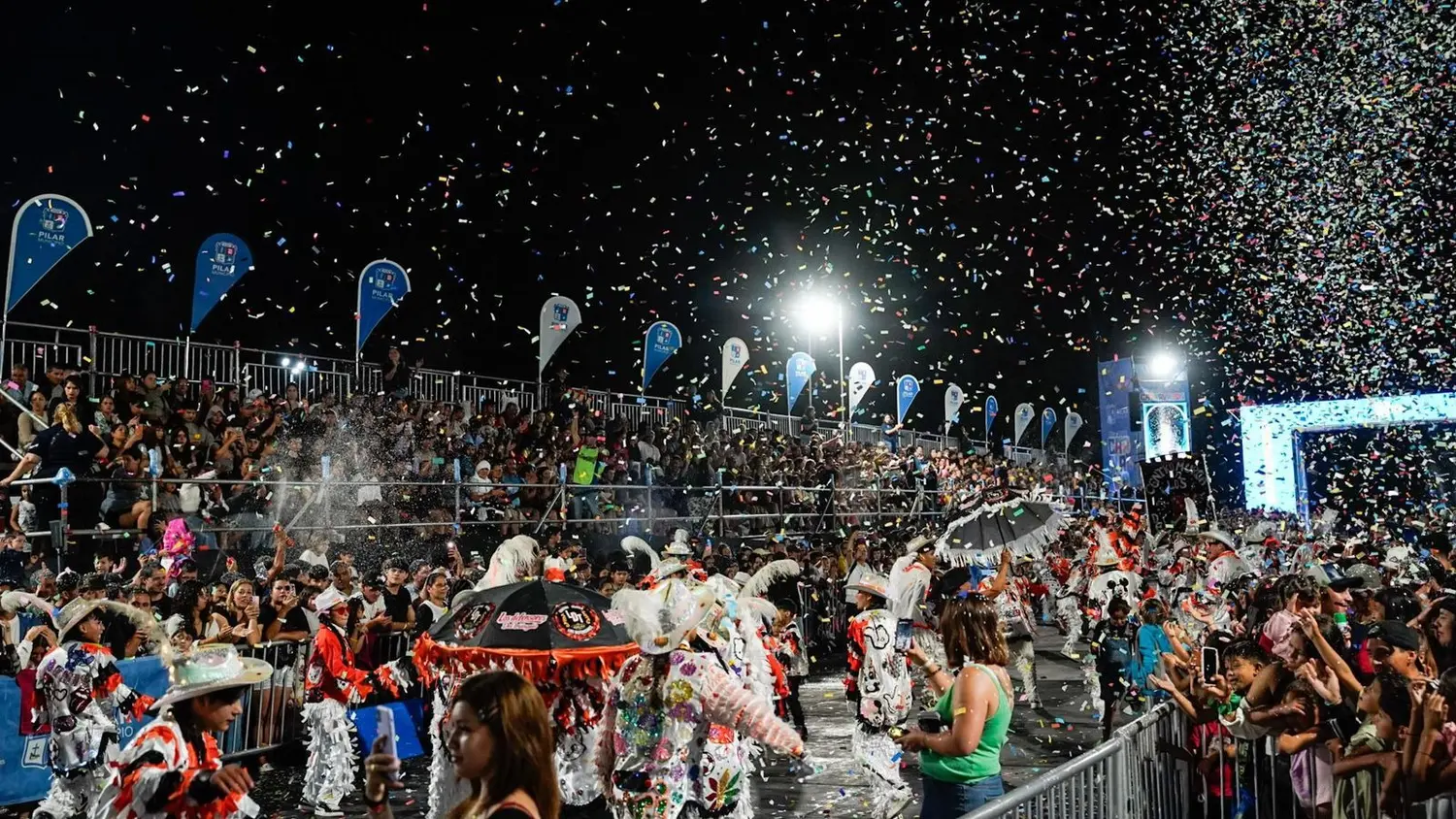 Los festejos fueron en el Microestadio Municipal Rusticucci.