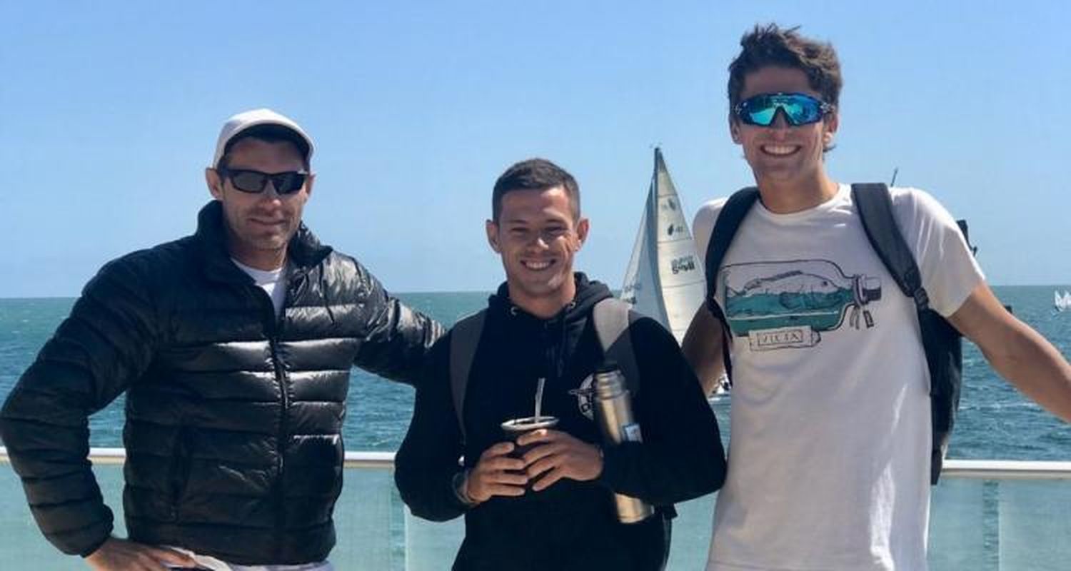 Julio Alsogaray y Eugenia Bosco empezaron a navegar en el Mundial de Australia