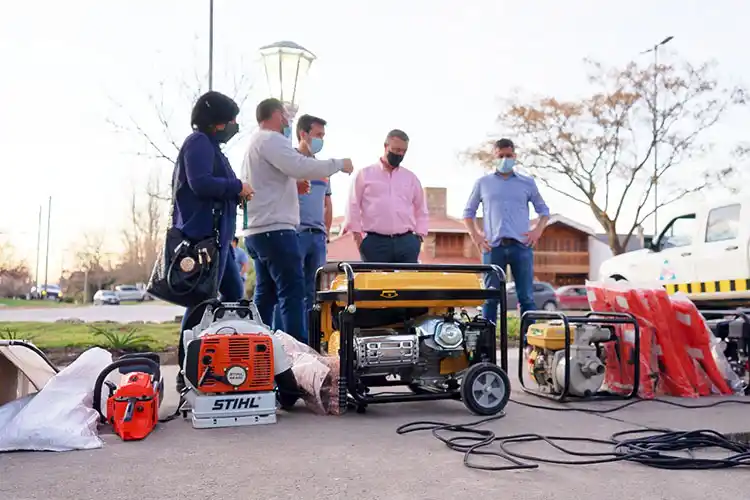 Nuevo equipamiento para Defensa Civil y guardaparques