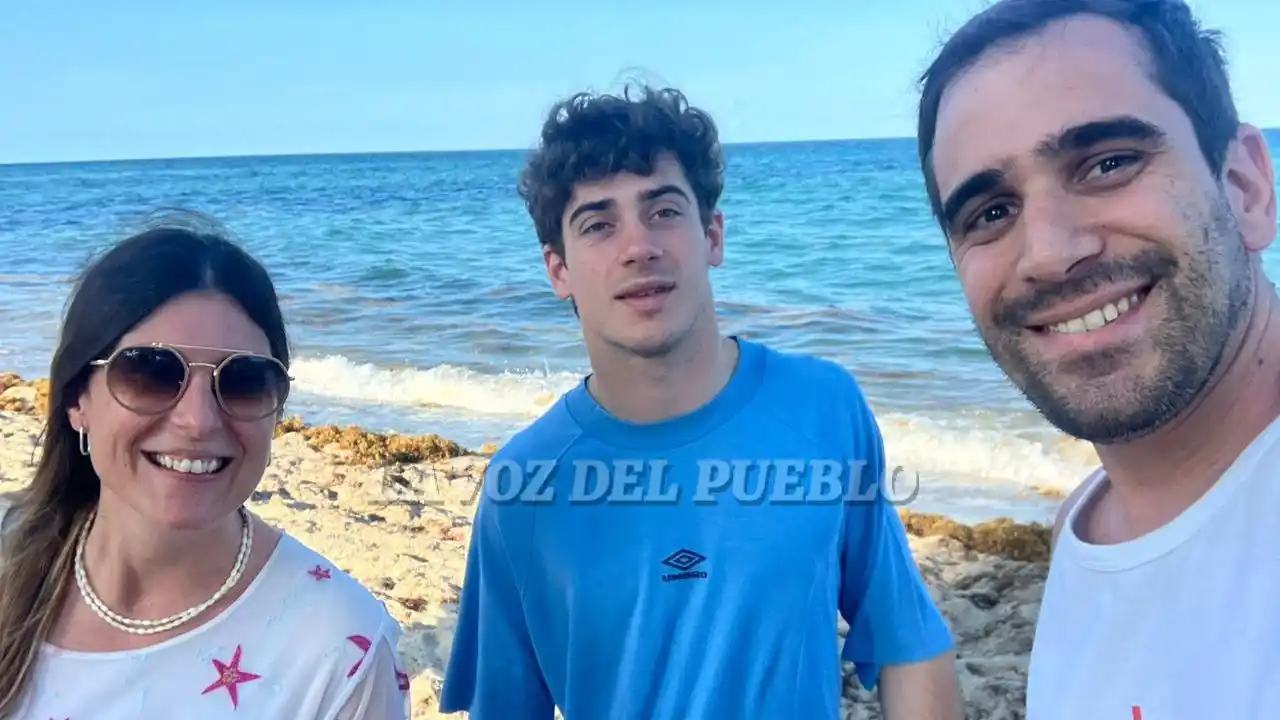 María Emilia sorensen y Juan Pablo Iñigo encontraron en Miami a Franco Colapinto