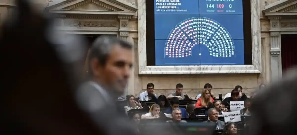 El Gobierno logró la aprobación en General de la ley ómnibus la semana pasada.