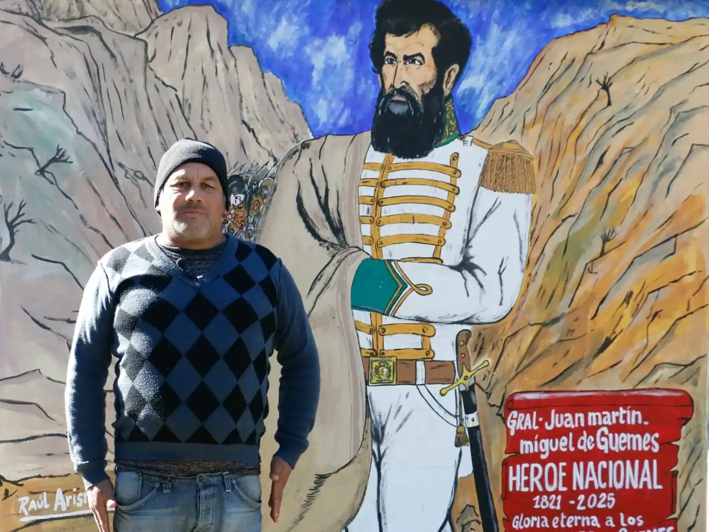 Güemes en la Güemes, inmortalizado por su fiel defensor