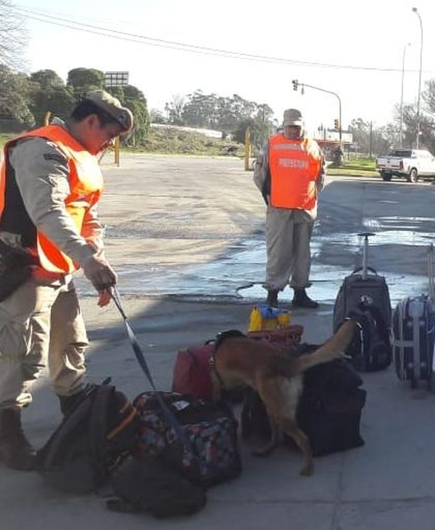Operativos de control en la Terminal de Omnibus