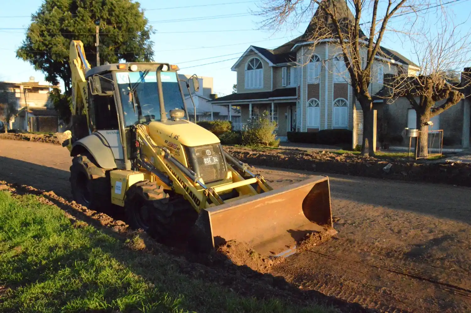 El gobierno siguen con su plan de arreglo de calles en marcha.