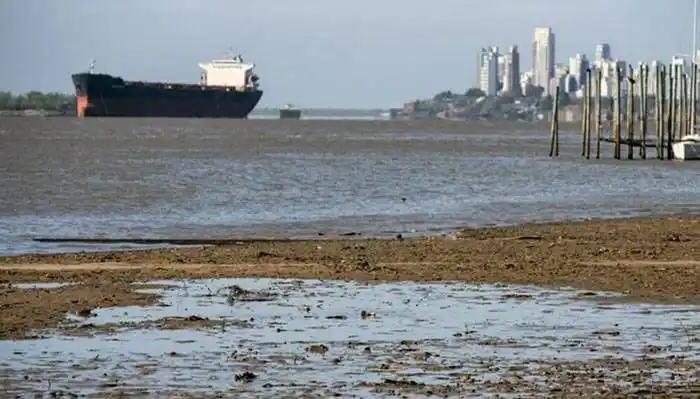 Advierten que el caudal del  Río Paraná volverá a un nivel crítico