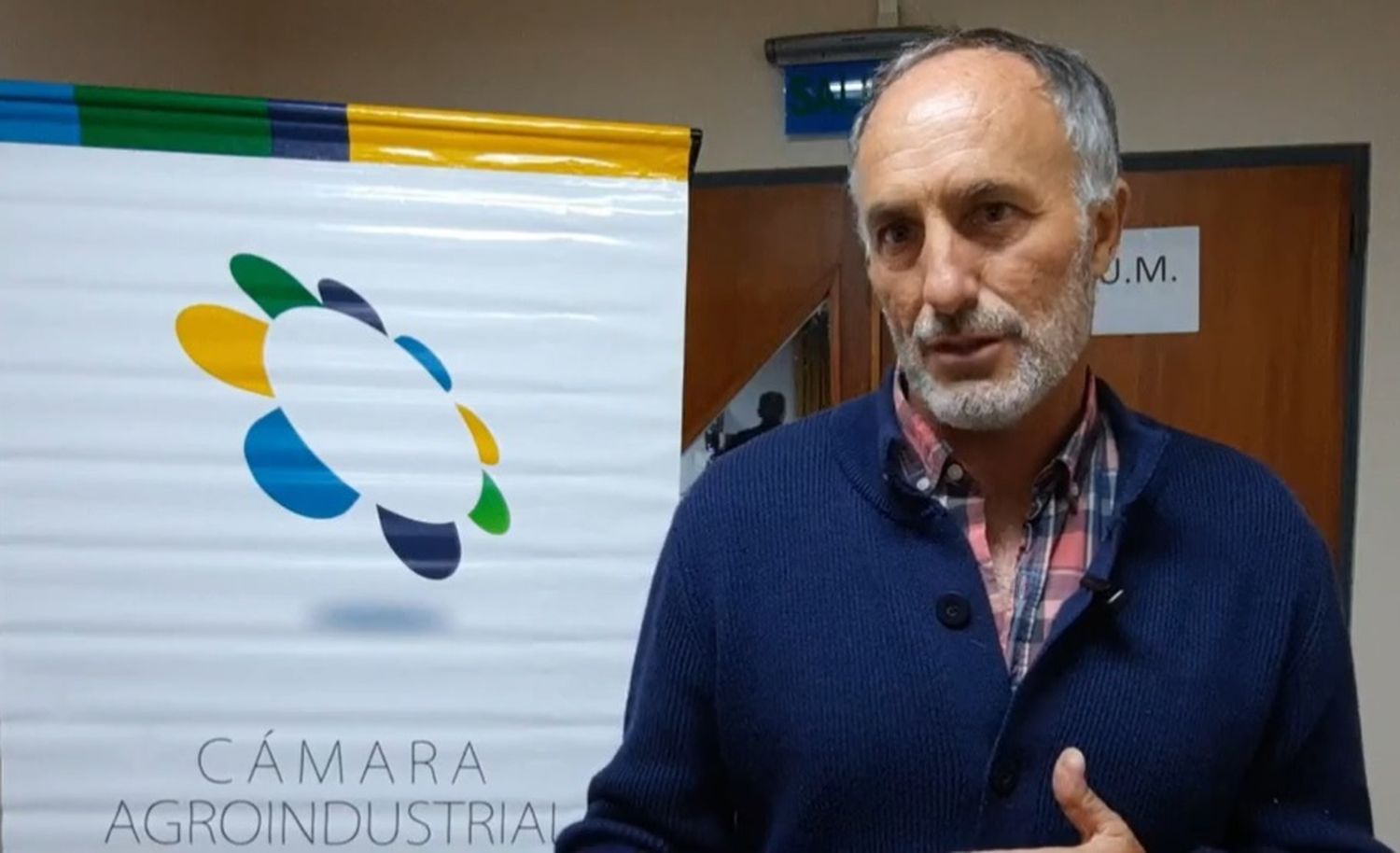 Mariano Grondona, presidente de la Cámara Agroindustrial de Tandil.