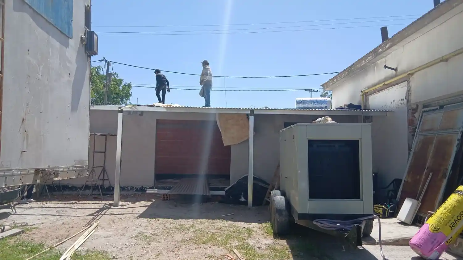 Avance. Las obras en el Hospital Irurzun