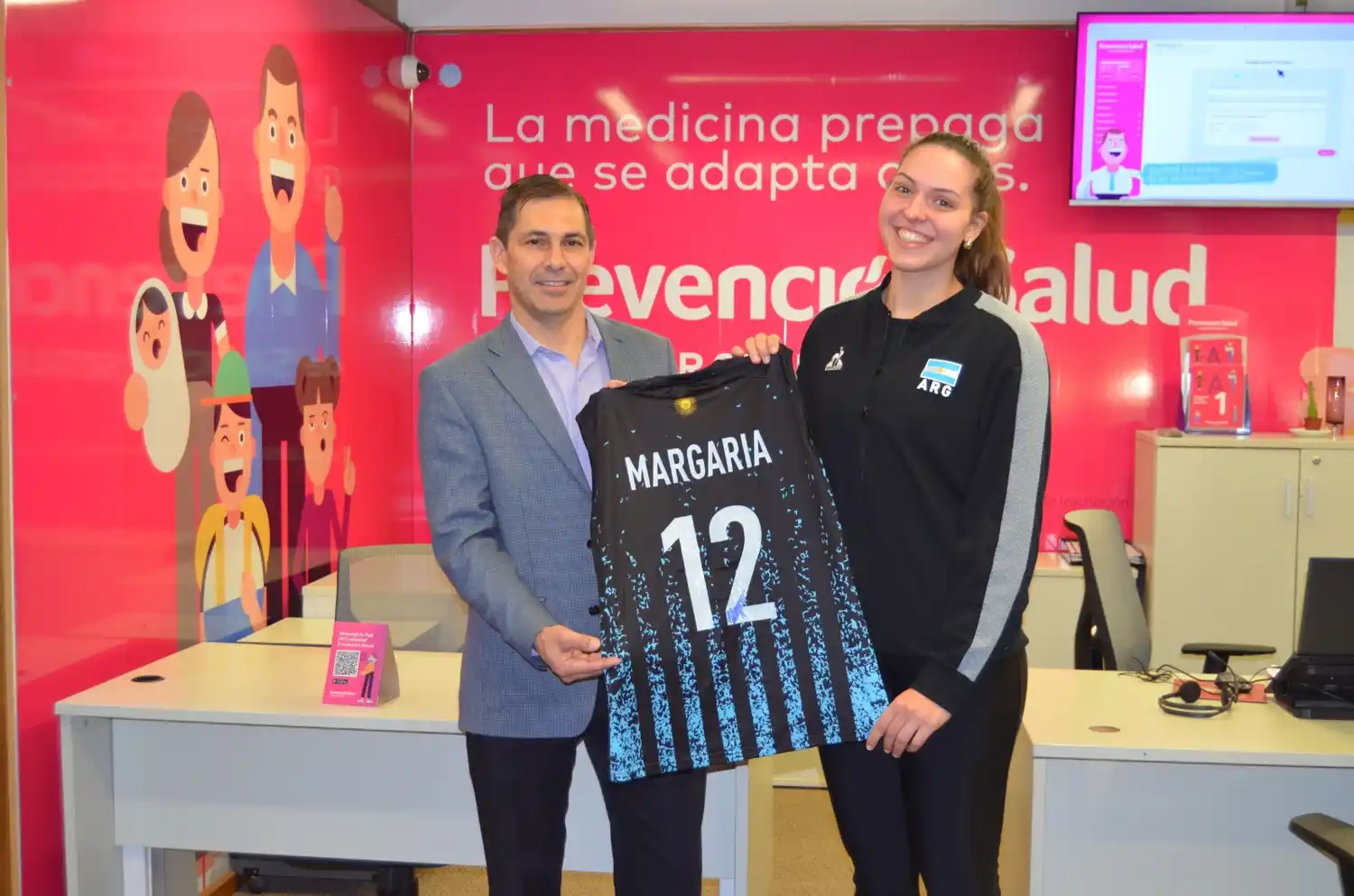 Prevención Salud acompaña a Milena Margaría, capitana de Las Panteritas, en el desarrollo de su carrera deportiva