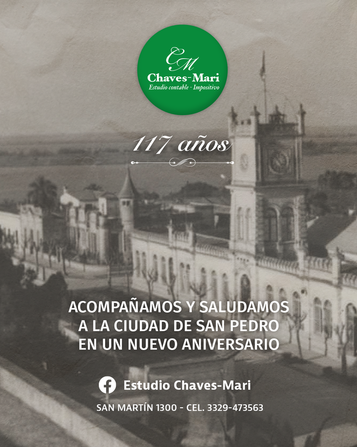 San Pedro 117 años