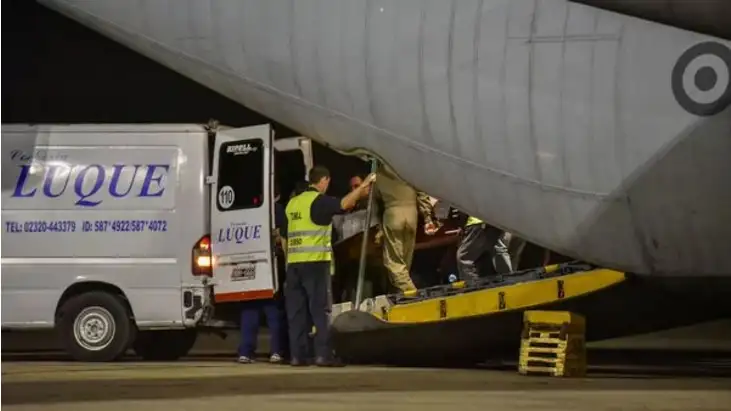 Tragedia de Mendoza: Los cuerpos fueron trasladados a Buenos Aires