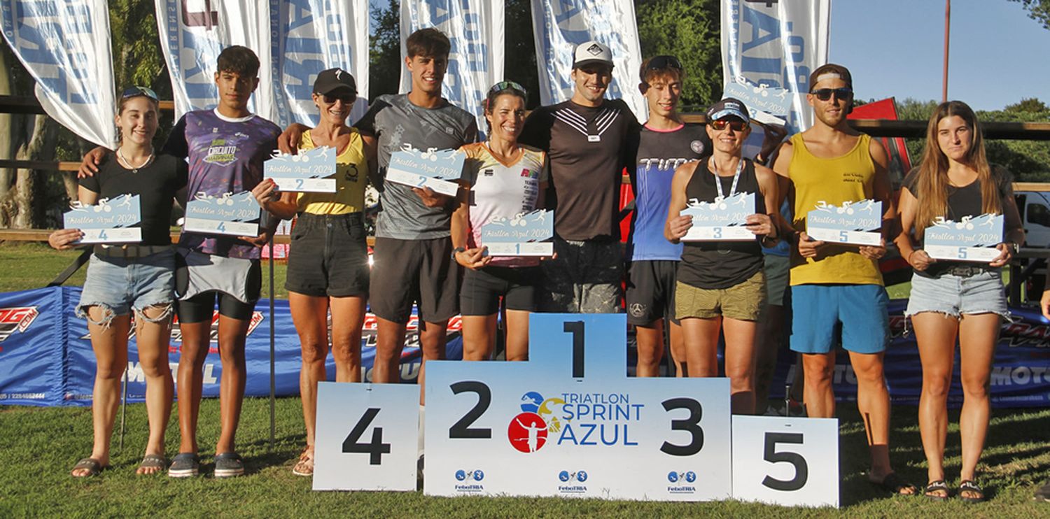 En el quinto puesto. El necochense Lucas Cossio