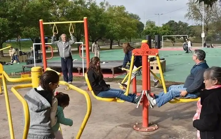 Quedó inaugurada la puesta en valor del Parque del Sur