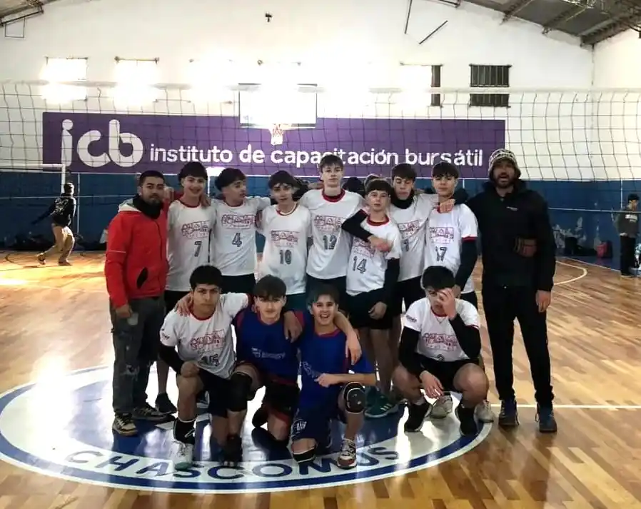 Terminaron los playoff para la primera y el sub16 del vóley masculino del club de Pelota