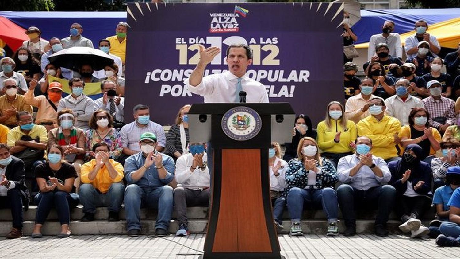 «Van a tener un velorio no una celebración»: Guaidó sobre la amenaza del régimen para este 12D