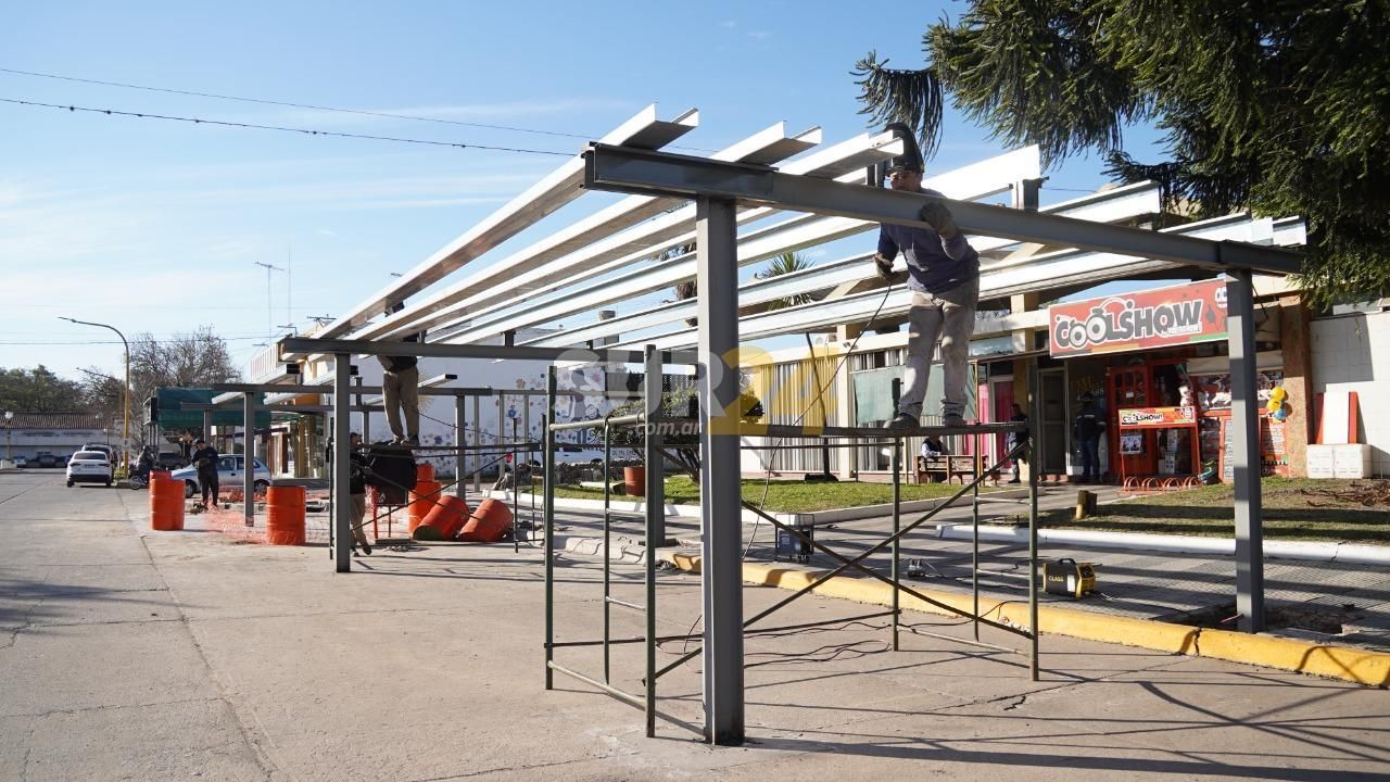 Firmat: avanza la puesta en valor de la Estación de Ómnibus “Ovidio Lagos”