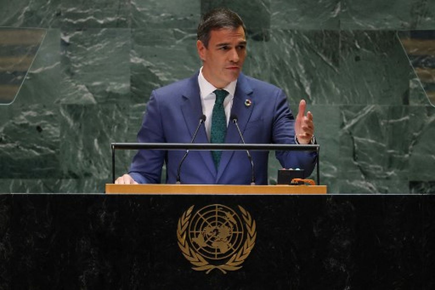 Pedro Sánchez condena en la ONU amenazas a líderes en Venezuela: DEFIENDE VERIFICACIÓN DE RESULTADOS