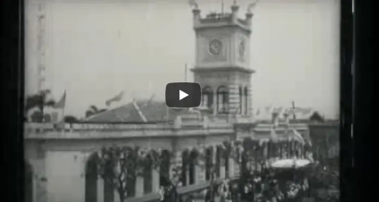 Video: Película muda de la visita del gobernador Manuel Fresco a San Pedro en 1938