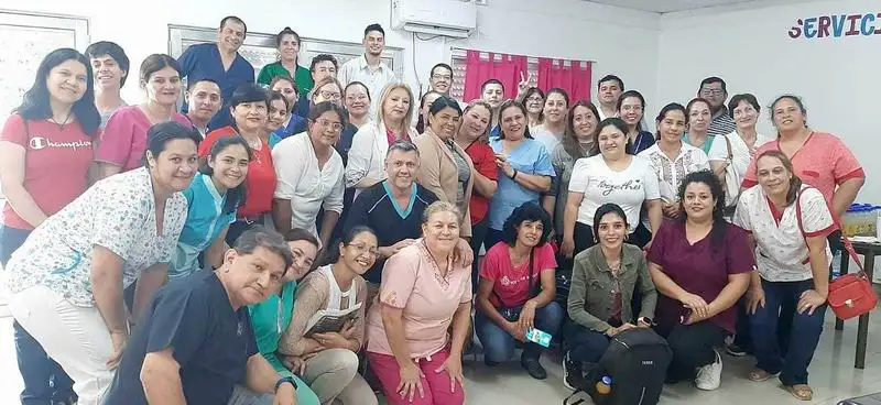 Finalizó el curso de perfeccionamiento 
para la identificación del recién nacido