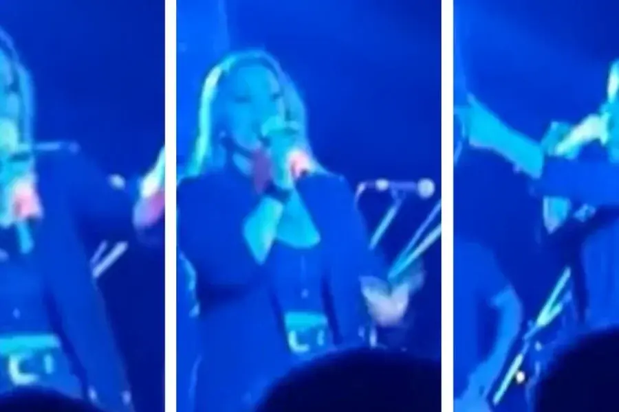 Escándalo en un show de Karina La Princesita: falló el sonido y la cantante enfureció