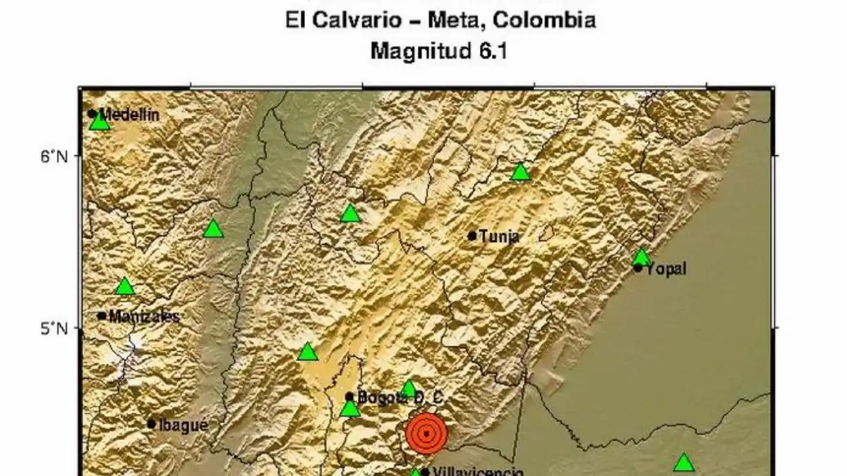 ¡SE SINTIÓ EN VENEZUELA! Fuerte temblor de 6.1 de magnitud estremeció a varias ciudades de Colombia