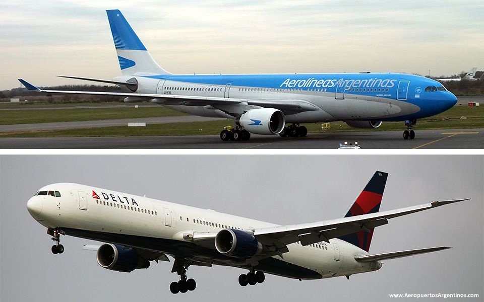 Entró en vigencia el acuerdo de código compartido entre Delta y Aerolíneas Argentinas