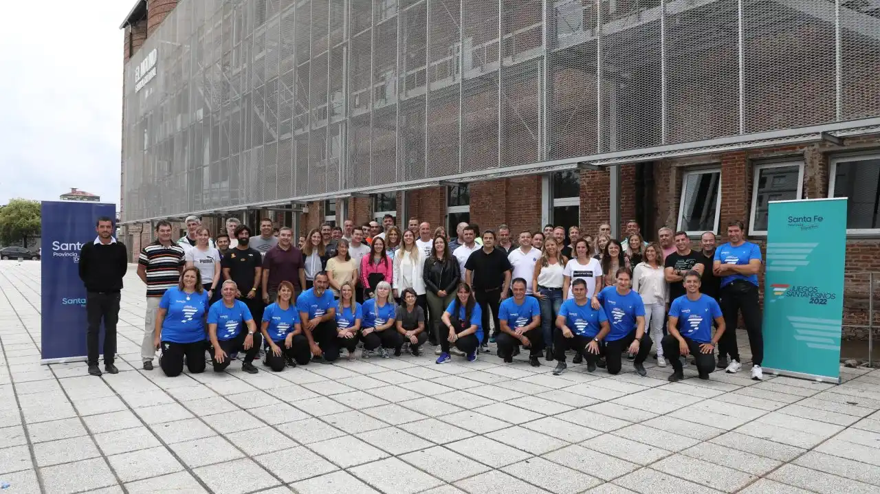 Presentaron los “Juegos Santafesinos 2022, camino a los Evita”