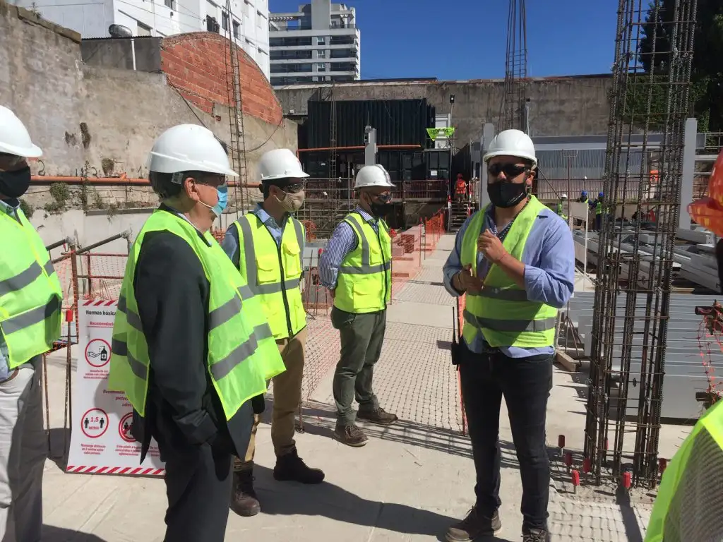 Avanza a buen ritmo la construcción del moderno edificio de Globant 